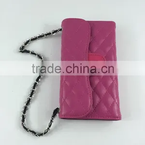 Fashion Style PU Leather Wallet Case With Mirror and Card Holder for IPhone 6 thumbnail-3