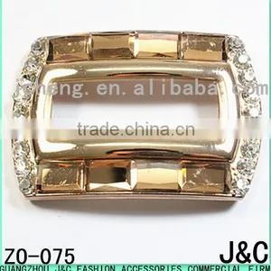 Rectangle Shaped Glass Stone With Rhinestone Lady Fashion Shoes Ornaments thumbnail-1