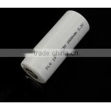 Price Li-Fe-PO4 IFR14500 AA Size Rechargeable 600mAh 3.2V thumbnail-1