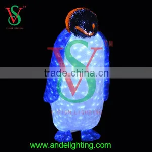 2016 New Animal Wholesale Lighted Waterproof Penguin Led Light for Holiday Garden Outdoor Decoration thumbnail-1
