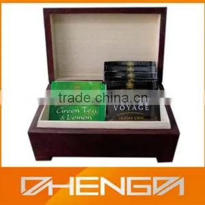 Custom Made Good Quality Wood Tea Holder Box thumbnail-1