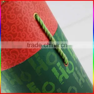 Wine Packages Round Tube Wine Gift Box,paper Wine Tubes,wine Tube Boxes With Rope Handle thumbnail-2