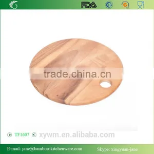Brown Acacia Wood Cutting Chopping Board thumbnail-1