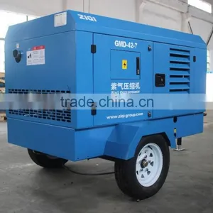 Factory Price Partable Diesel Screw Power Air Compressor thumbnail-2