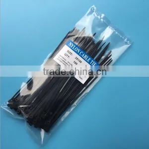 New Arrival Full Size 100 Pcs/Bag Nylon 66 Self Locking Kabelbinder thumbnail-6
