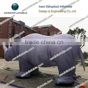 Inflatable Simulation Rhino Animal for Advertising thumbnail-3