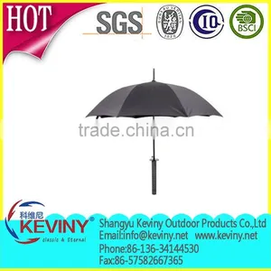 8K Katana Handle Umbrella Straight Auto Open Umbrella With Sword Handle Manufacture by China Parasol Factory thumbnail-1
