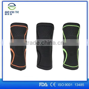 Aofieite High Quality Compression Knee Brace Custom Basketball Knee Pads Elastic Muscle Support thumbnail-3