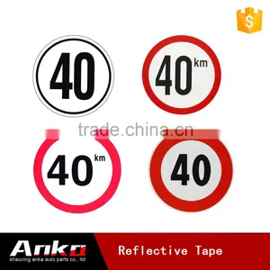 Speed Limit Led Warning Sign for Car,road Speed Limit,danger Circle Signs thumbnail-1