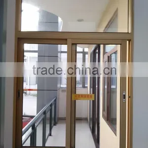 Nice Aluminum Champagne Sliding Glass Windows&door thumbnail-2