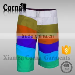 Custom Design Colorful Polyester Full Sublimation Mens Board Shorts Surf Swim Boardshorts thumbnail-1