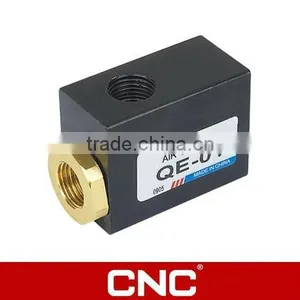Black Air Valve QE Series Quick Electric Exhaust Valve thumbnail-1
