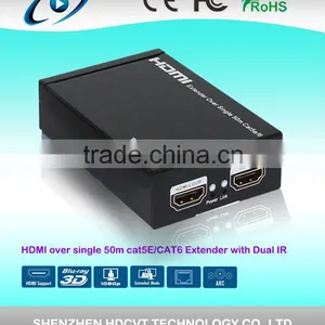 Hot Sale HDMI Extender Over Single 50m/164ft UTP Support IR, ARC thumbnail-1