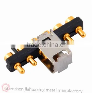 Male Gender and PCB Application 4 Pin Pogo Battery Connector thumbnail-6