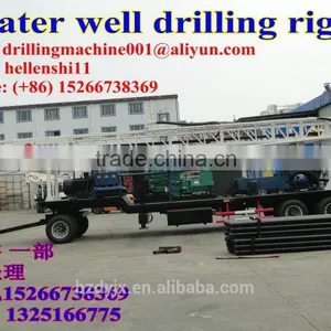 600 Meter Trailer Mounted Water Well Drilling Rig thumbnail-1