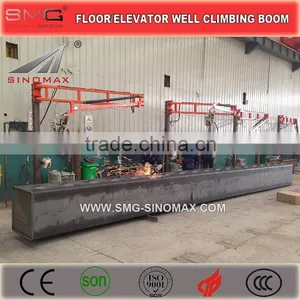 Separate Modular 32m Floor/Elevator Well Climbing Concrete Placing Booms Distributor for Sale thumbnail-3