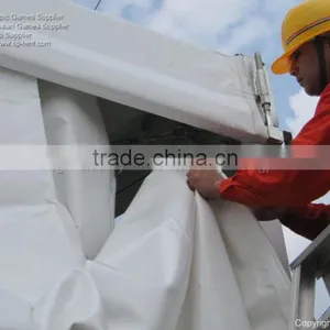 Guangzhou Glass Tents 20x35m With 5x5m Entrance Pagoda thumbnail-3