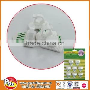 Adhesive Plastic Hook Adhesive Oval Wall Hook Adhesive 5pcs Set Plastic Hook thumbnail-2