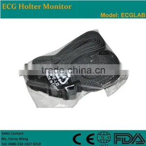 Hot Sale!!!CE Approved Advanced 3 Channel Mini 24/72/168-hour LCD ECG Holter Recorder System With Premier Holter Software-ECGLAB thumbnail-5