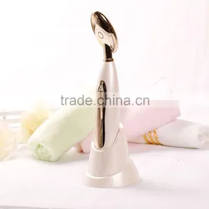 Portable Electrical RF Face Lifting Face Slimming Device With 24k Gold Electroplated Head thumbnail-5
