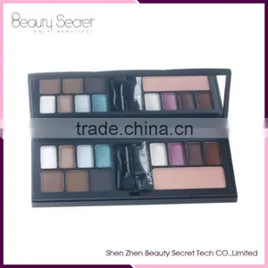 Hot!! Professional 12 Color Eyeshadow in Bronz Palette With Makeup Tool thumbnail-3