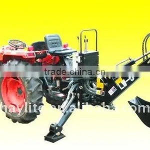 Backhoe Excavator Mounted on Tractor thumbnail-1