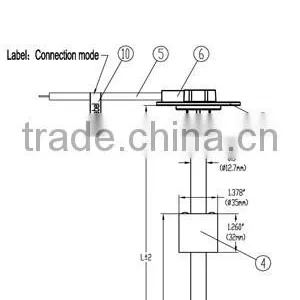 MR-MS5-260 Customized Stainless Steel Material Tank Float Gauge thumbnail-2