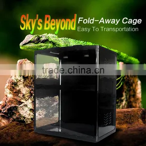 Nomoy Pet 2016 Newest Design High-End Folding Cage Acrylic Small Animal Cage thumbnail-1