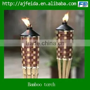 FD-16405 Natural Bamboo Tiki Torch thumbnail-1