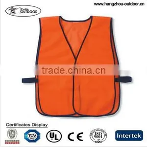 Mesh Cheap Police Vest With 3M Reflective Tape thumbnail-2