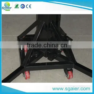 Sgaier 2016 Heavy Duty 2m~6m Line Array Lifting Crank Stand Tower Wholesale thumbnail-5