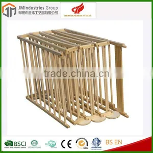 Foldable Playpen Wood thumbnail-1