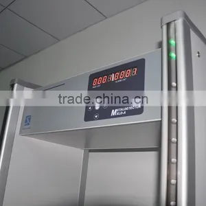 2016 Best Fashion Walk Through Metal Detector Gate With 6 Zones.cheap Walk Through Metal Detector thumbnail-5