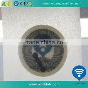 Round Adhensive NTAG215 NFC Tag QR Code Sticker thumbnail-3