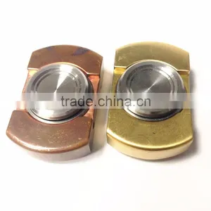 New Type Square Hand Spinner Brass Metal Fidget Toy thumbnail-3