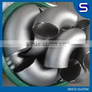 ASME/ANSI B16.9 Stainless Steel Butt-Welded 45 Degree Elbow Pipe Fitting thumbnail-1
