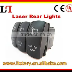 Marine Waterproof Led DPDT/SPST/ DPST/ STDP ROCKER SWITCH thumbnail-1