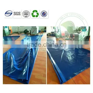 Blue Heavy Duty Pvc Tarpaulin Cover for Truck Cargo Box thumbnail-3