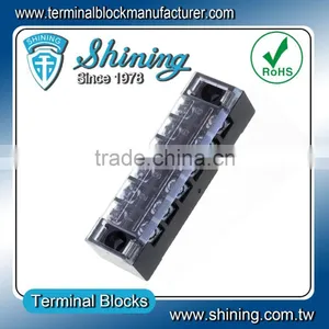 TB-3506 Panel Mounted M4 Screw 35A 6 Pin Barrier Cable Connector thumbnail-3