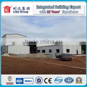 Steel Frame Flat Roof Structure Building thumbnail-2