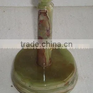 NATURAL COLOR EXPORT QUALITY GOOD SALE ONYX TISSUE PAPER HOLDERS HANDICRAFTS thumbnail-3