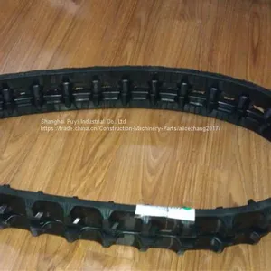 Mini Excavator Replacement Rubber Track 130mm Width,72mm Pitch,29links thumbnail-2