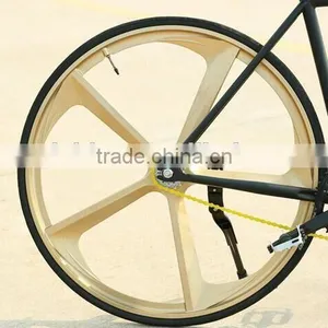 700C Lightest Strongest Magnesium Alloy Bike Wheel /fixed Gear Type Hub Bike Wheel thumbnail-1