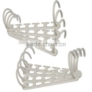 8 Pcs Triples Closet Space Closet Organizer Wonder Clothes Hanger thumbnail-5