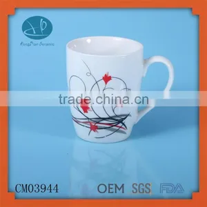Custom Ceramic Mug, China Manufacturer White Porcelain Mugs Wholesale,ceramic Coffee Mug,wholesale Ceramic Mugs Cups thumbnail-1