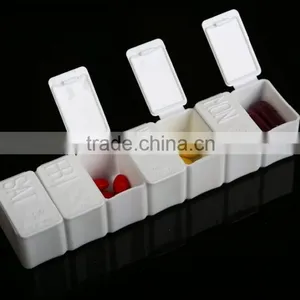 Pill Case With Date Letters Plastic 7 Days Pill Box thumbnail-1
