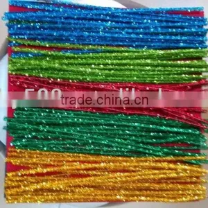 #14042712 Fancy Hot Sale Glitter Stem Chenille Pipe thumbnail-1