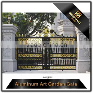 Powder Coated Cast Aluminum Villa Gate for Security thumbnail-6