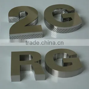 Channel Letter Signs 3D Stainless Steel Letter Sign thumbnail-2