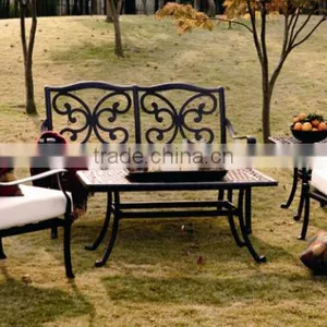 SIGMA High Quality Cast Aluminum Patio Furniture Metal Chairs Outdoor Seating thumbnail-1